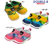 日本代购预定 mikihouse新款DB网眼熊头 透气凉鞋62-9302-978