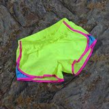 美国专柜女运动瑜伽健身裤夏季沙滩短裤有内衬防走光透气薄包邮