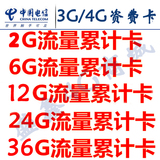 4g无线路由器随身车载wifi电信4G上网卡电信全国2g6g包年12g流量