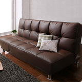 小户型宜家具办公客厅三人皮沙发床多功能折叠简约1.9米双人两用