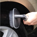 汽车美容清洁用品轮胎刷 L型洗车刷子软手柄轮毂刷 清洗刷子