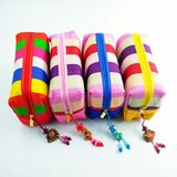 韩国进口正品 化妆包 韩国手工艺品 朝鲜族传统特色 手包 收纳包