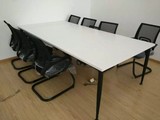 北京办公家具会议桌椅洽谈桌椅多人谈判桌板式钢架结构会议桌椅