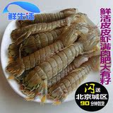 鲜活海鲜皮皮虾500g琵琶虾虾爬子富贵虾海鲜水产北京支持闪送