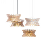 简约现代木质餐厅客厅卧室吧台Secto lamp吊灯创意时尚设计师吊灯