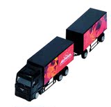 德国名品集装箱卡车双节汽车儿童玩具男孩玩具汽车运输卡车货运车
