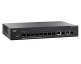 Cisco思科 SG300-10SFP-K9-CN 三层千兆交换机8光口+2上联光口