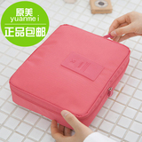 韩国旅行必备便携多功能防水女士化妆包大容量洗漱用品收纳整理盒