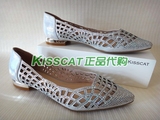 KISSCAT接吻猫专柜正品代购女鞋单鞋2016春夏新款低跟KA76190-82