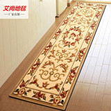红叶长条地毯 欧式客厅厨房 家用过道走廊毯 卧室床边长方形地毯