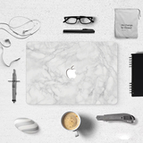 浅白大理石优雅纹苹果笔记本贴膜 MacBook Pro贴纸 Mac外壳彩膜
