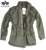 美国ALPHA阿尔法夹克户外中长款冲锋衣男式战术服 M65经典风衣