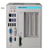 研华UNO-3073G-C54E嵌入式无风扇工控机3个PCI槽2个CF卡槽