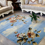 恒源祥地毯田园植物花卉客厅茶几地毯大小长方形卧室丙纶加厚地毯