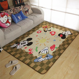 高品质迪斯尼米奇地毯宝宝爬行毯卡通动漫卧室防滑地垫包邮 优质