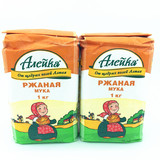 满38包邮 2斤俄罗斯原装进口艾利客黑小麦高筋面粉面包粉粗粮谷物
