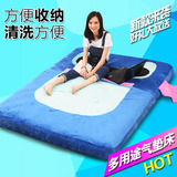 史迪仔懒人沙发充气床可爱卡通龙猫榻榻米双人睡袋床垫地铺睡垫