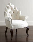 现代简约软包个性时尚单人沙发椅可定制