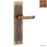 泰好工房纯铜锁具中式仿古做旧全铜大门卧室内房门锁LM/TH85-6399