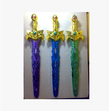 【包邮】大号奥特曼剑 宝龙剑软塑料刀剑 儿童最爱玩具剑表演道具
