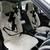 澳皮王澳洲羊毛皮汽车座垫毛皮一体四季通用坐垫保暖冬季大众丰田