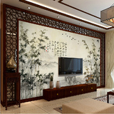 3D墙纸壁纸中国风水墨竹子电视墙纸客厅卧室电视沙发背景墙纸壁画