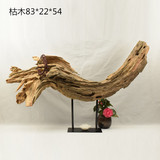 中式禅意家居佛像软装饰品客厅玄关摆件创意风化木头枯木根雕摆设