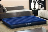正品INTEX充气泵床垫单人双人气垫床户外植绒动气手动原装条纹