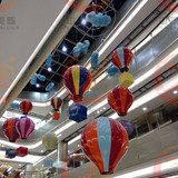 春季商场中庭吊饰 热气球美陈常年中庭装饰商业美陈春季中庭 特价