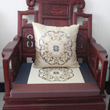 红木沙发坐垫中式实木沙发垫定做仿古典布艺红木家具椅垫高档加厚