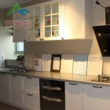 福州艾特森整体橱柜定做欧式复古白色模压现代厨房厨柜定制订做