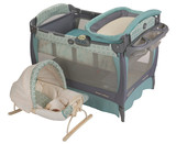 包邮包税美国代购直邮GRACO葛莱多功能床可折叠婴儿宝宝游戏床