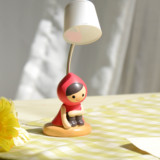 zakka 小夜灯电子式儿童房间床头小红帽可爱桌面摆件节日创意礼物