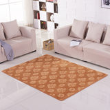 现代简约立体丝毛地毯客厅卧室茶几床边毯长方形床前地垫门垫满铺