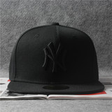 NY棒球帽可调节 夏季平沿帽hiphop嘻哈街舞帽子男女士遮阳帽包邮
