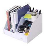 桌面收纳盒办公用品文件架创意抽屉式文件A4纸资料架化妆品收纳盒