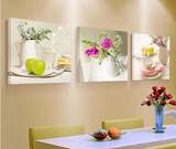现代无框画新款餐厅厨房画水果装饰画客厅沙发背景画墙壁挂画花卉