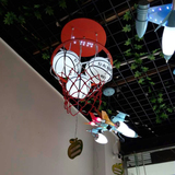 卡通漫画儿童吸顶灯个性篮球灯具创意男孩卧室LED吊灯