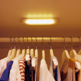 节能led感应灯小夜灯可充电usb光控人体创意衣柜橱柜床头灯楼道灯