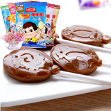 日本儿童零食品 不二家牛奶巧克力味护齿棒棒糖果批发 20支装116g