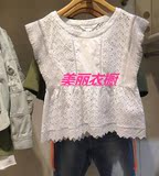 2016百家好韩版夏季新款女式韩版宽松显瘦纯色衬衫T恤hqbl321q