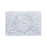 印度进口手工欧式美式蓝色羊毛大地毯 现代别墅客厅卧室房间块毯