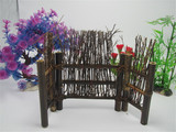 紫竹小篱笆 栅栏围栏 茶道零配屏风 装饰 竹子 寿司拼盘刺身装饰