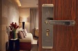 苹果锁具珍珠白现代简约金加银欧式复古美式室内木门锁门把手炮铜