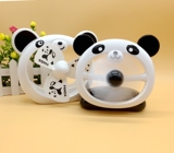 USB充电风扇迷你 熊猫小风扇 创意卡通学生儿童睡眠办公桌面电扇