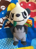 现货 日本正版TOMY POKEMON 宠物小精灵 不良熊猫 毛绒公仔玩偶