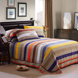 床单 单件 全棉磨毛 加厚 单人双人纯棉冬季保暖欧式圆角床单床品