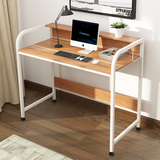 亿家达电脑桌台式家用简约书桌书架组合笔记本电脑桌置物架小架子