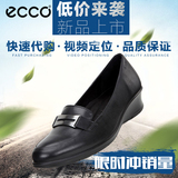 ECCO/爱步2016新品女鞋浅口坡跟套脚单鞋 217083专柜正品代购