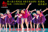 第八届小荷风采箱子里的梦 儿童舞蹈节目演出表演服 亮片蓬蓬纱裙
